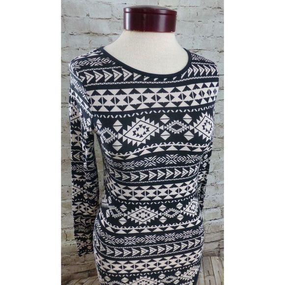 Derek Heart Dress Size Medium Junior Girls  Black Tan - Picture 3 of 5